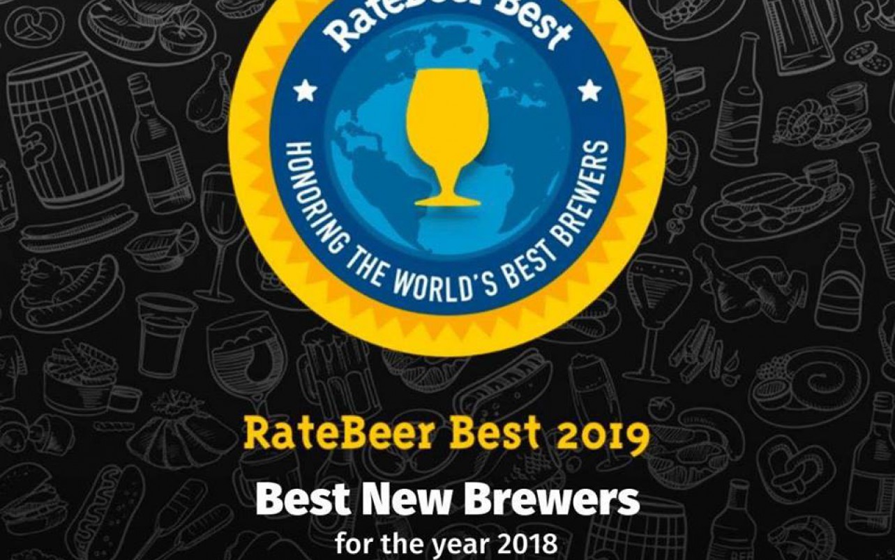 Žebříček nejlepších nových pivovarů na světě roku 2018