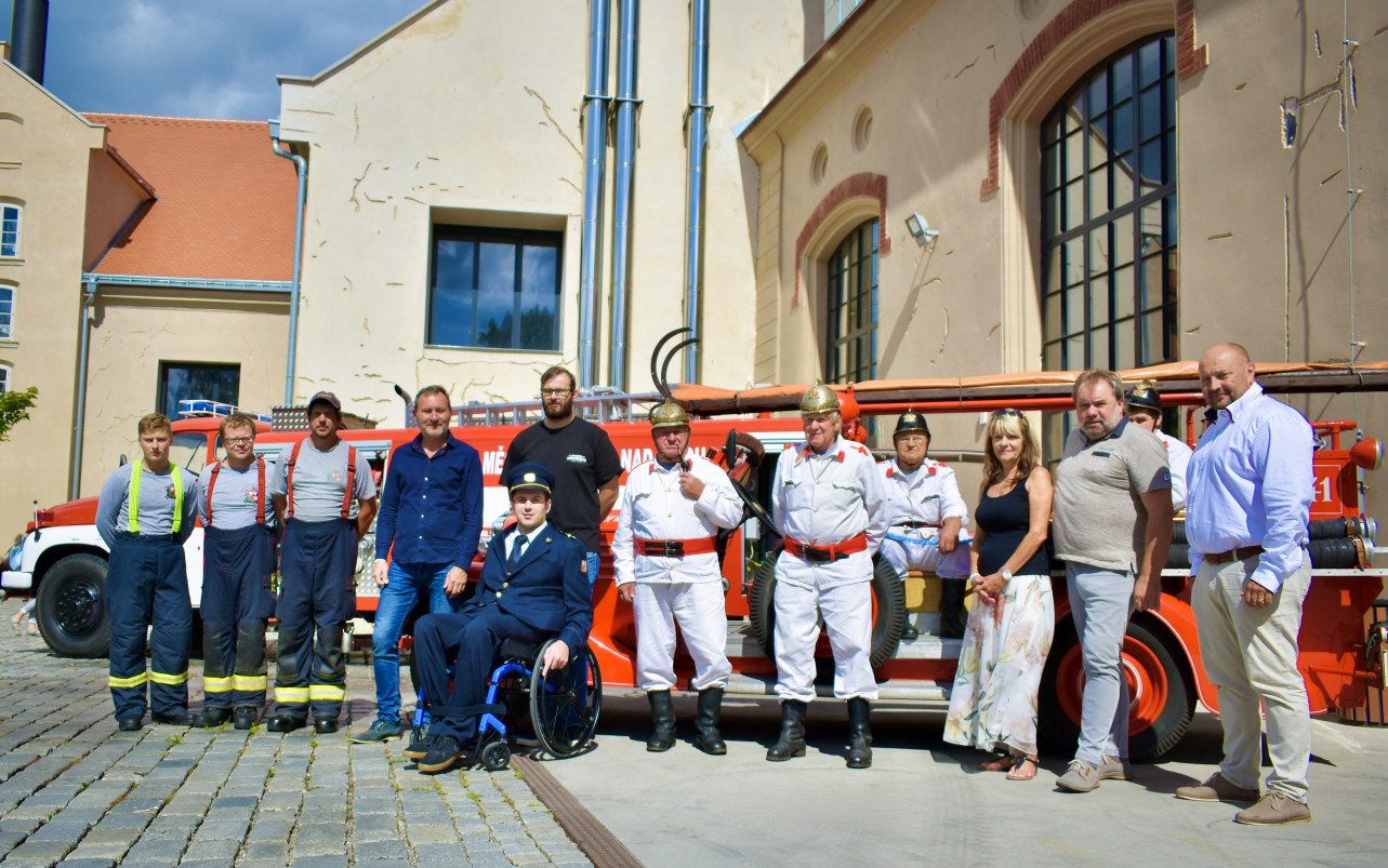 Projekt odstartován: Pomoc zraněnému hasiči Radku Chmelaři